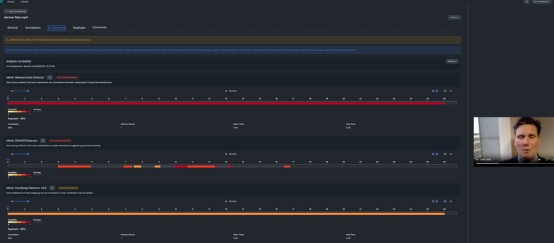 Deepfake detection interface
